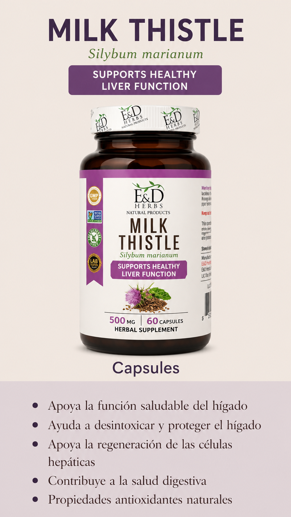 Milk Thistle 500mg