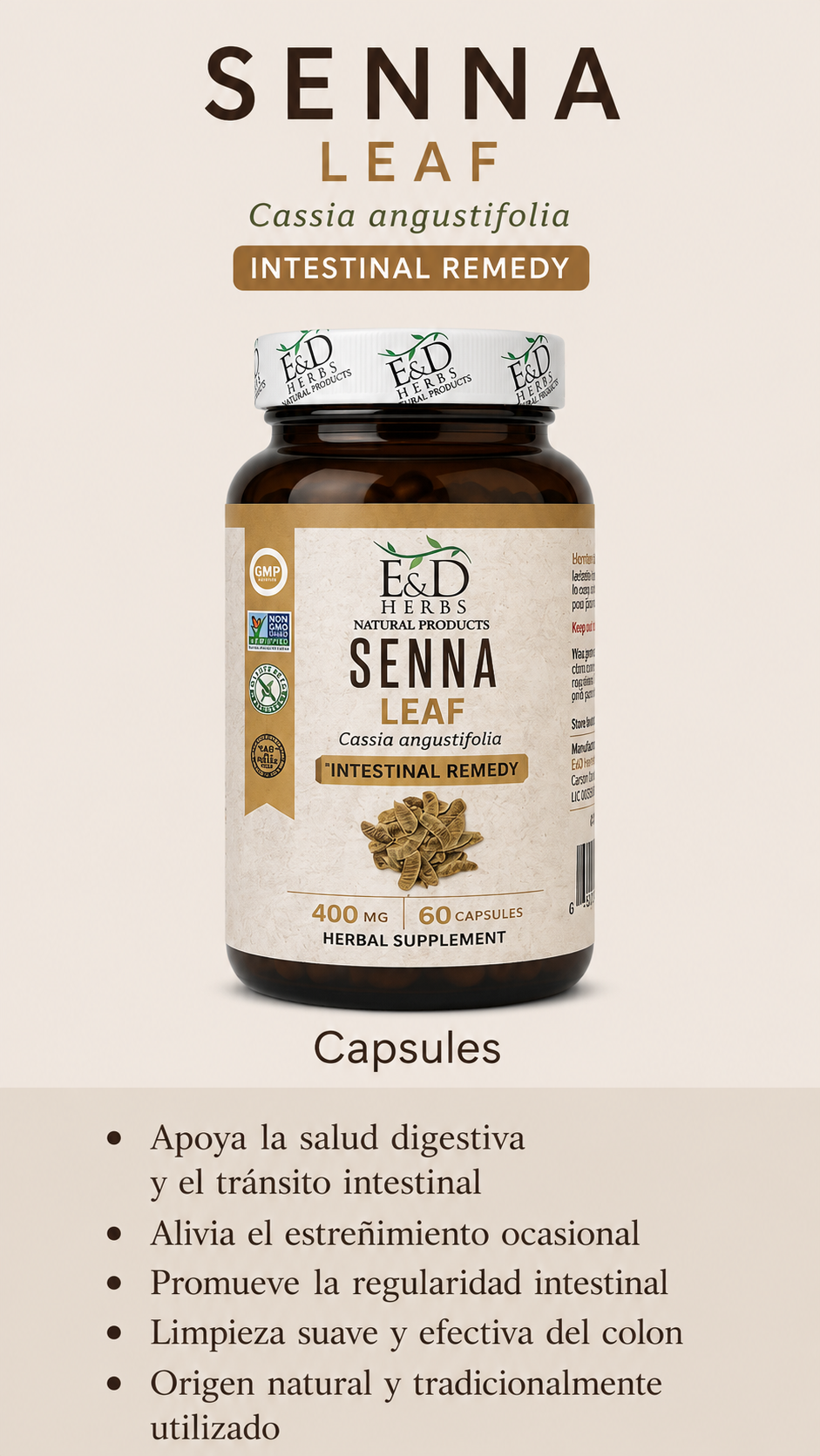 Senna Leaf 400mg