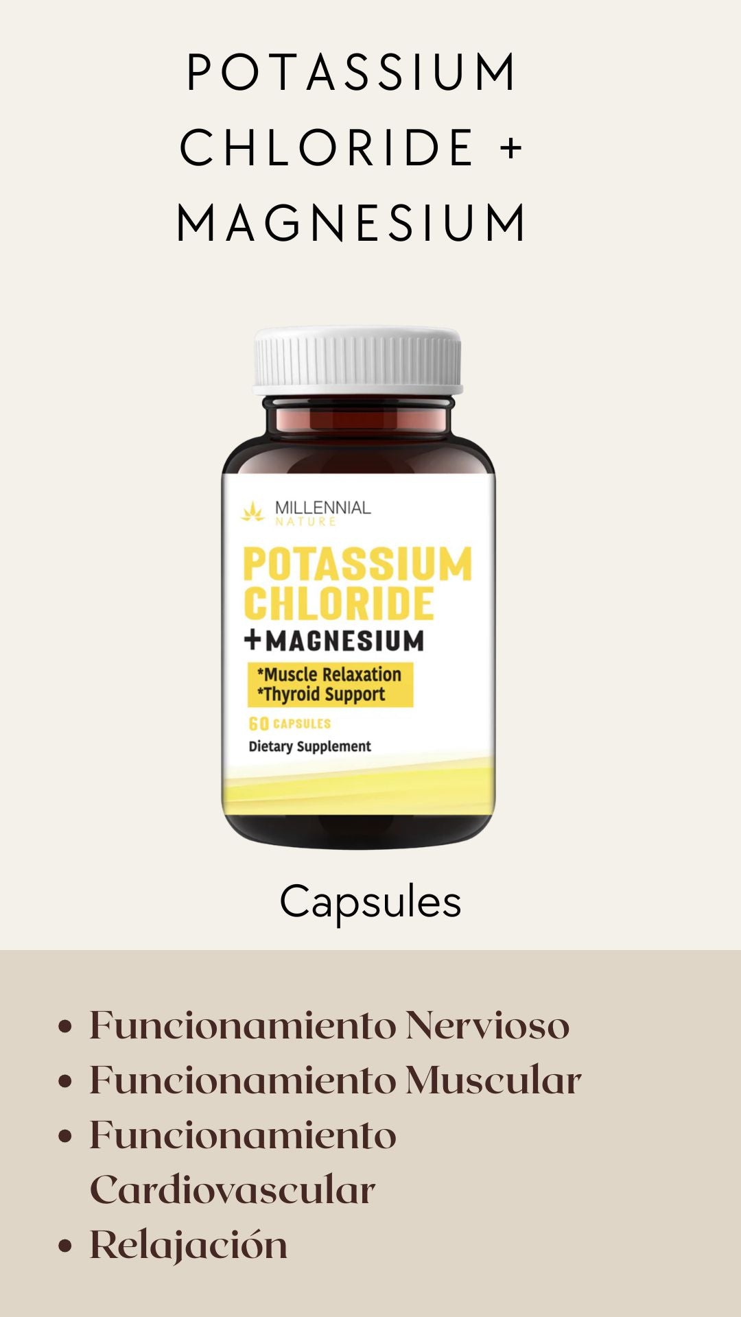 Potassium Chloride + Magnesium
